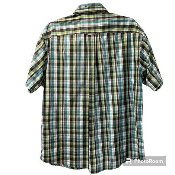 Orvis Men’s Short Sleeve Shirt Plaid Button Up Cotton XL New Without Tags - Picture 2 of 6